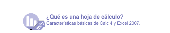 ¿Qué es una hoja de cálculo?